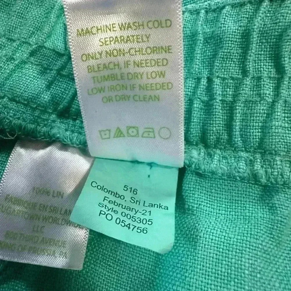 Lilly Pulitzer Lilo Linen Flat Front Short - Size XS - Picture 10 of 10